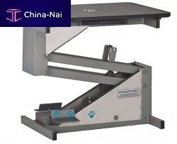 Lifting grooming table electric
