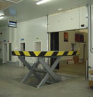Scissor lift table hydraulicstationaryloading dock