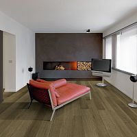 Engineered parquet floor LARGEoakwalnutiroko