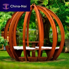Self-supporting pergola BULLEsteelcustommodular