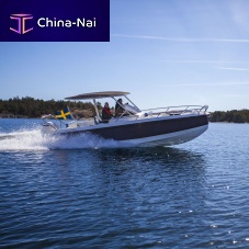 Outboard center console boat SR28 CC8-person max.sundeckwith T-top