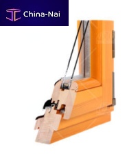 Wooden window OPTIMA 68 SOFTLINEcasementdouble-glazed