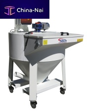 Granules batch blender vertical mixer MVscrewautomatic