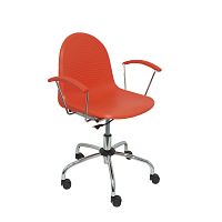 Contemporary chair VES GIRATORIAindoorchromeplastic