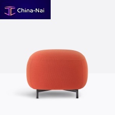 Contemporary pouf BUDDY 210fabricaluminiumsquare