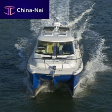 Catamaran express cruiser C100inboardtwin-enginehard-top