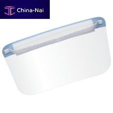 Polyethylene face-shield FS Ihalf-maskunisexwhite