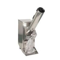 Glass waste compactor for ships