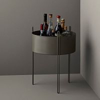 Metal plant pot PIDESTALLroundhome