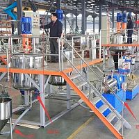 Industrial paint production line high-speeddoubleconstruction