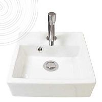 Wall-mounted hand basin 99259squareceramic