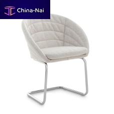 Contemporary dining chair PETITE FLEURindoorfabricpainted metal base