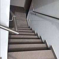 Quartzite step covering B DARKfor swimming poolhigh-resistance