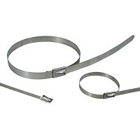 Stainless steel hose clamp INOX-BALL-QUICKfor extreme conditionsband