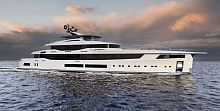 Cruising mega-yacht 59Mraised pilothousesteel