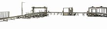 Vibrating wire cutting machine SPC400Hfor EPSfor foam panelsPLC-controlled