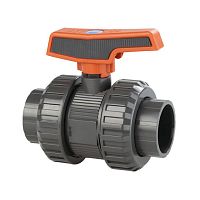Ball valve STDleverthreadedPVC-U