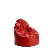 Contemporary pouf CATCHBAGfabricroundwith washable removable cover
