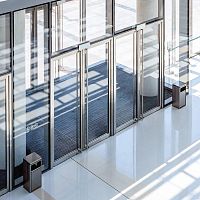 Public building entrance mat LOLA® polyamidealuminumdust control