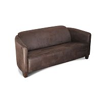 Traditional sofa KONSTANZfabricbrown2-person