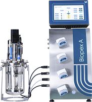 Stirred-tank bioreactor / fermentor Biopex Abatchfed-batchcontinuous