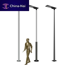 Solar lamp post ACR.HELIOSurbancontemporarycast aluminum