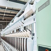 Yarn winding machine Autoconer X6packageprocess