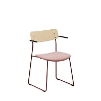 Contemporary chair Ella indoorwood veneerplastic
