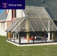 Aluminum solar shading KLIMASTORfor roofconservatoryorientable