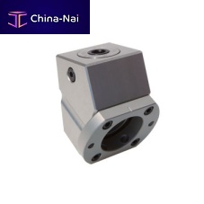 Machining unit angle gear drives