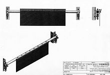 Secondary conveyor belt cleaner "D" Verticale