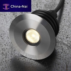 Recessed floor light fixture FATBOY 2LEDroundIP67