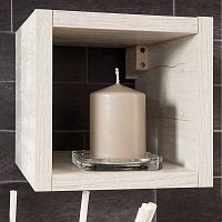 Contemporary bathroom cabinet UNIKA-PENSILE-GIORNOwoodenwall-mounted