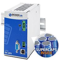 24 V UPS UPSI-2406DP2with supercapacitorcompactemergency