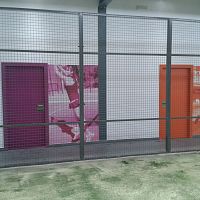Entry door aluminumstainless steelgalvanised steel