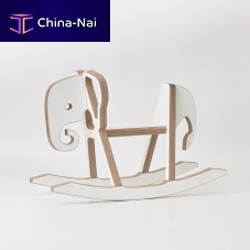 Birch rocking toy TE_WhandmadeScandinavian design