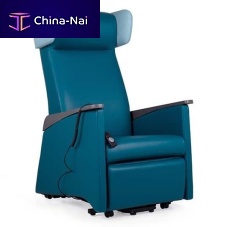 Contemporary armchair KYARA RELAX BRM ELEVleatherwith footrestwing