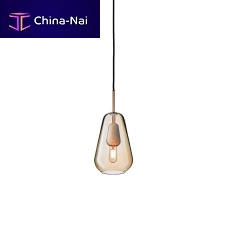 Pendant lamp ANOLI 1 SMALLmetalblown glasscontemporary