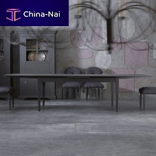 Contemporary table FA302cherrywoodwooden baserectangular
