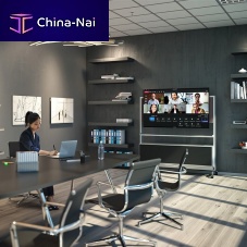 Contemporary TV cabinet QADROwith storagewith shelvesswivel