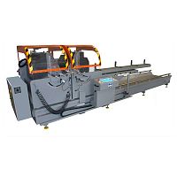 Aluminum twin-head cutting-off machine MAMMUT 700 ELECTRAfor PVCfor profiles