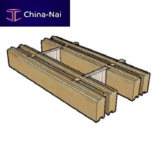 Wood concrete block HR 300 for low-energy houseshigh-performance