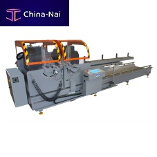 Aluminum twin-head cutting-off machine MAMMUT 700 ELECTRAfor PVCfor profiles