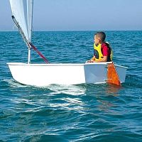 Single-handed sailing dinghy Baby Boatchildren'sinstructionalOptimist