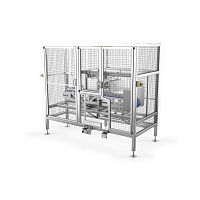 Robotic packaging machine continuousfor the food industry