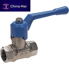 Ball valve 217750 manualfemalenickel-plated brass