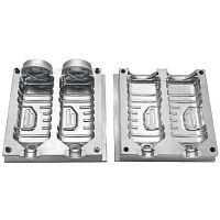 Multi-cavity blow mold DDW-2CAV-Blow Mouldfor PET bottlesfor the packaging industry