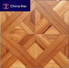 Engineered parquet floor SQUARE GRAND PALAIS OLD STYLE: MERBAUmerbaunailedfloating