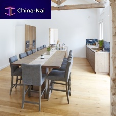 Contemporary kitchen TONS CLAIRSnatural oaknatural stoneisland