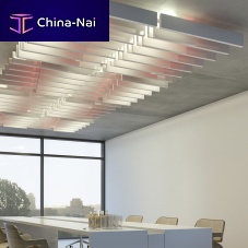 Strip suspended ceiling LINEAR BAFFLEfloatingdecorative
